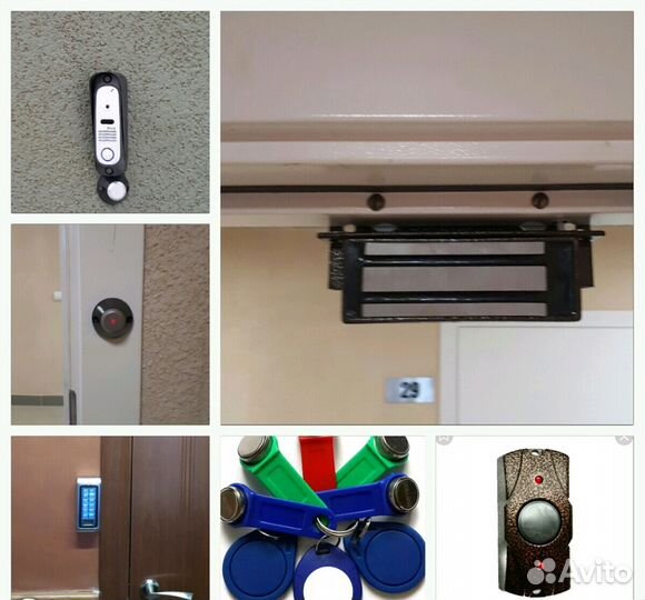 Электромагнитный замок, домофоны