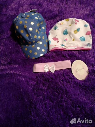 Кепка повязка шапочка детская