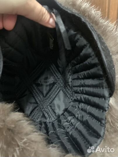 Шапка из чернобурки