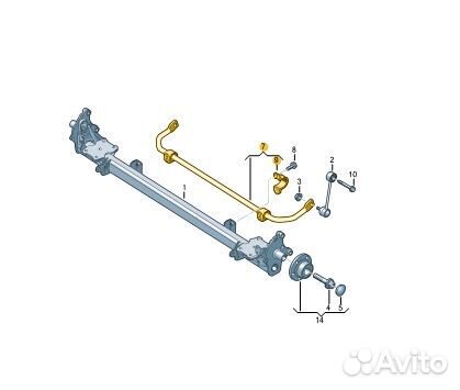 Б/У стабилизатор В хорошем состоянии, оригиналnnУ