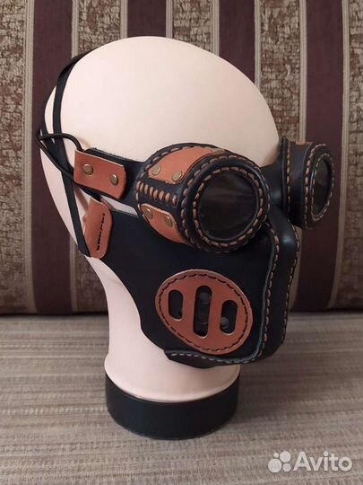 Очки маска стимпанк