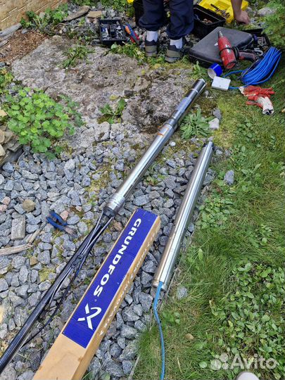 Обслуживание скважин, замена насоса, чистка