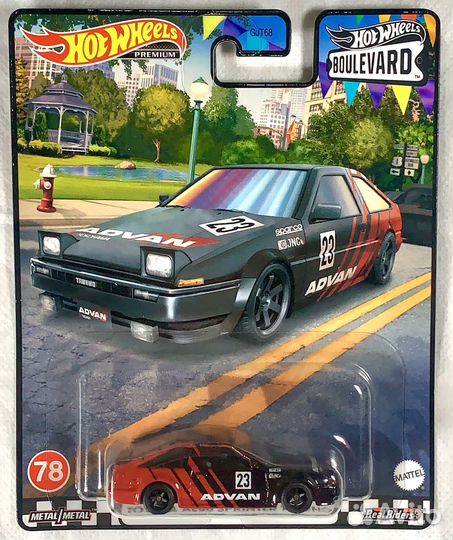 Hot Wheels Premium Toyota AE86 Sprinter Trueno