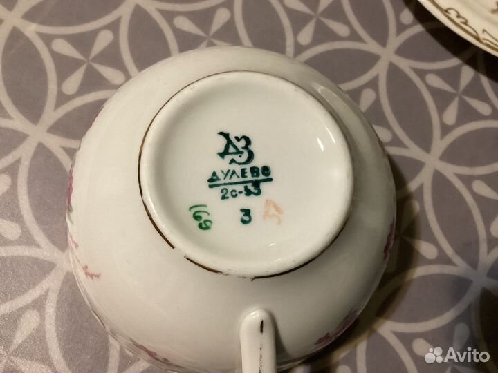 Чайный сервиз дулево СССР 1953 год
