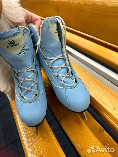 Коньки женские nordway 40 размер