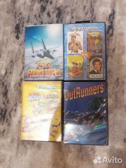 Картриджи для Sega