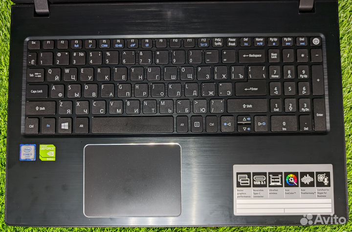 Игровой ноутбук i3 8Gb 1Tb 940MX гарантия 1 год