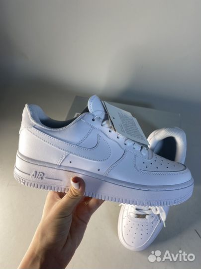Кроссовки Nike Air force 1 белые