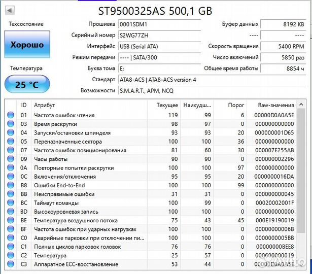 Жесткий диск для ноутбука 500 гб