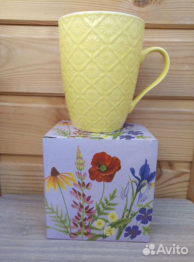 Кружка керамика 350мл,новая в подарочной коробке
