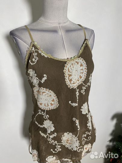 Винтажный топ y2k