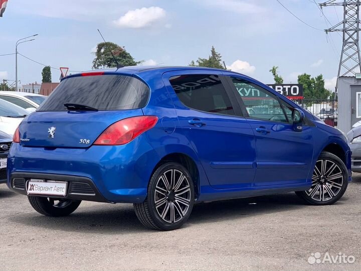 Peugeot 308 1.6 AT, 2010, 120 000 км