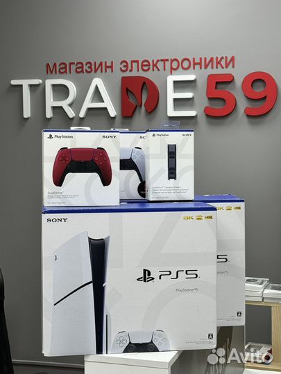 Sony playstation 5 slim с дисководом