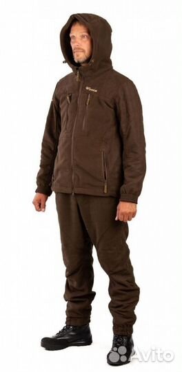 Костюм Nova Tex Якут pride флис, коричневый, р.52