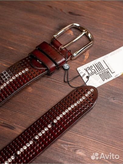 Ремень женский кожаный