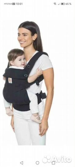 Эргорюкзак ergobaby 360-Pure Black