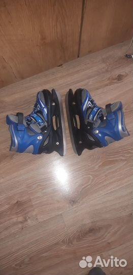 Коньки детские размер 24 см