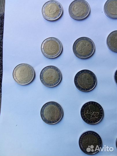 Монеты 2 евро
