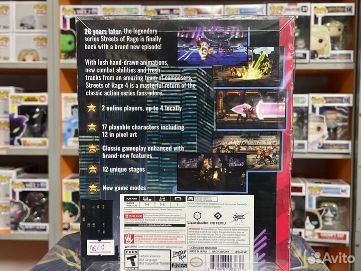 Streets of Rage 4 Classic Edition Nintendo Switch