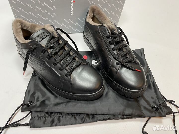 Кеды Kiton черные