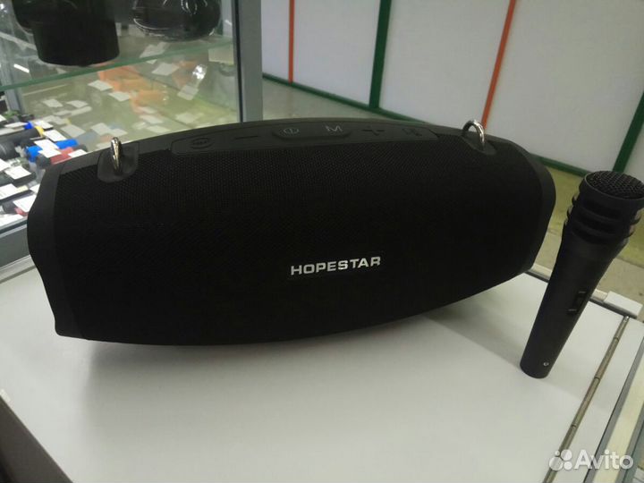 Колонка Hopestar X,огромная,караоке,50 Ватт