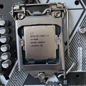 Intel core i3 8100