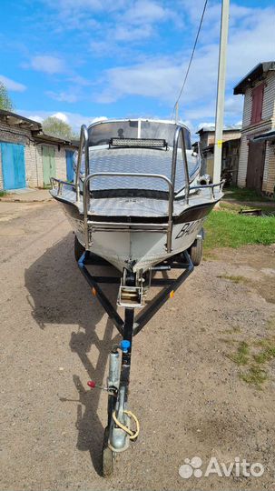 Катер на базе Прогресса 2 с Mercury 50, + прицеп