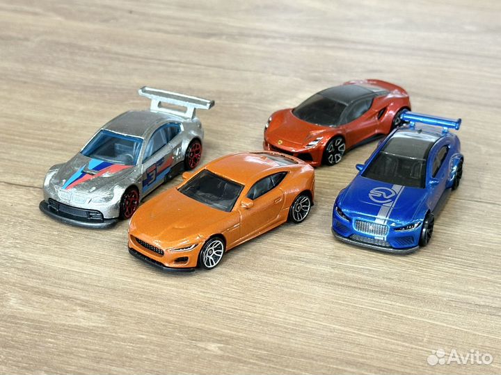 Редкие Hot Wheels Распак BMW Jaguar Lotus
