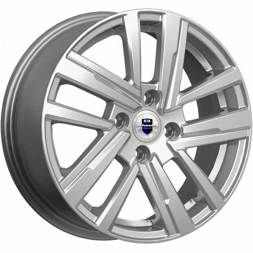 Диски K&K Хант 6x15 4x98 ET33 D58.6 Дарк платинум