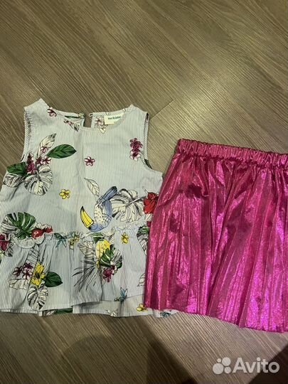 Детские вещи пакетом на девочку 110