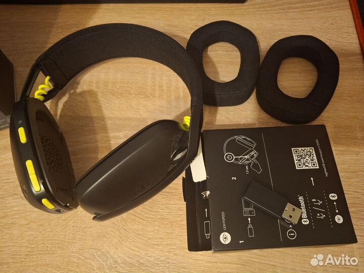 Беспроводные наушники Logitech G435 black