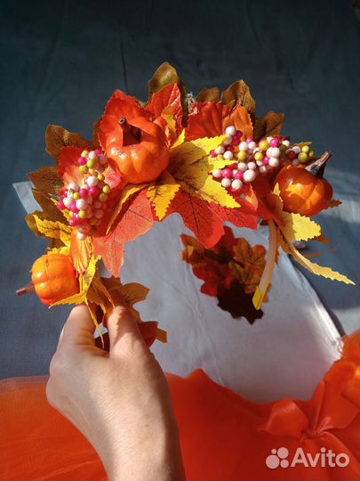 Костюм тыковка, праздник осени