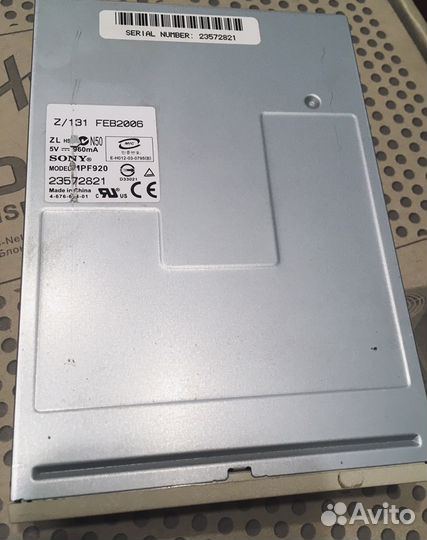 FDD дисковод Sony
