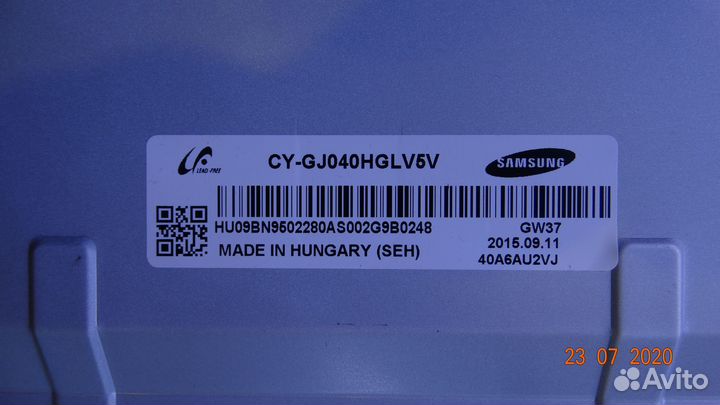 15Y VU40SLV0.3 15Y VU40SRV0.3