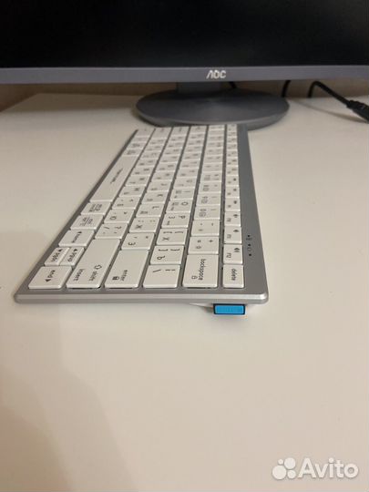 Беспроводная клавиатура a4tech fstyler white