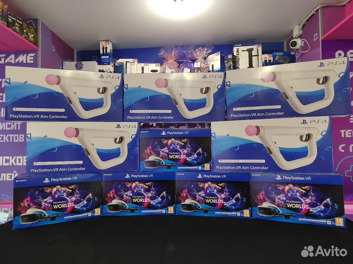 PlayStation VR + Move + Aim Новые и б/у. Рассрочка