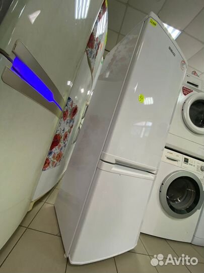 Холодильник узкий бу beko белый ширина 55