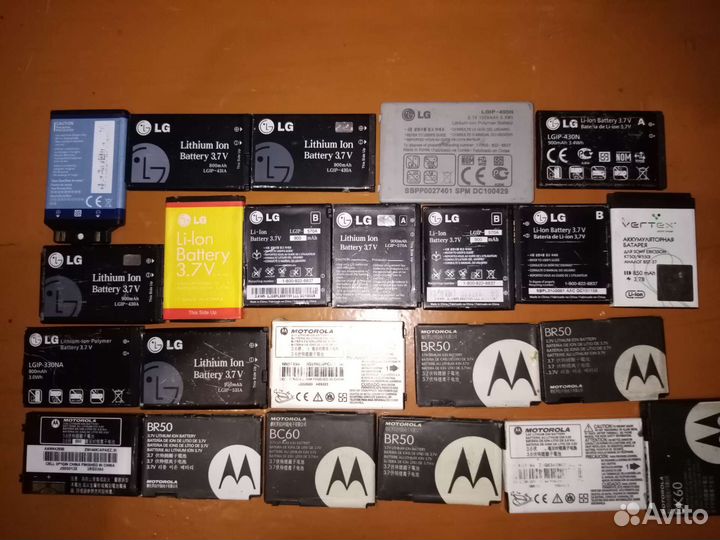 Аккумулятор разный