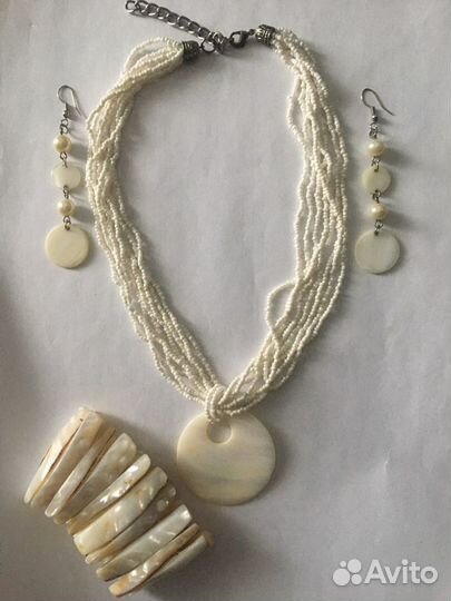 Комплект с перламутром