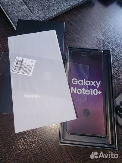Коробка Оригинальная от Samsung Note 10 plus