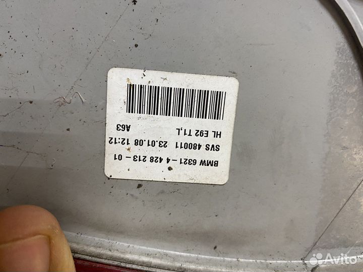 Задние фонари BMW E92 дорестайлинг 63214428214