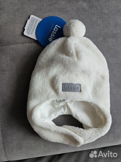 Зимняя шапка Lassie на новорожденных