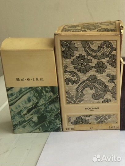 Винтажная парфюмерия eau de cologne Rochas femme