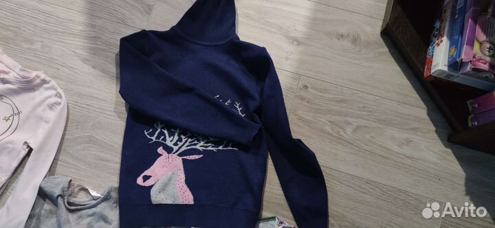 Вещи для девочки пакетом 122-128