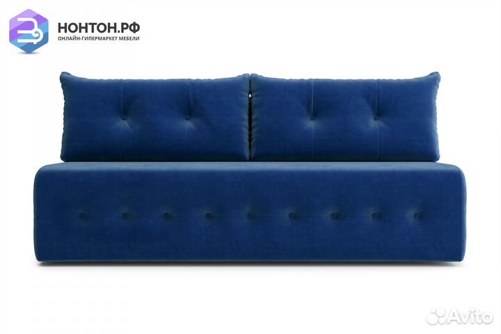 Диван еврокнижка Сити темно-синий