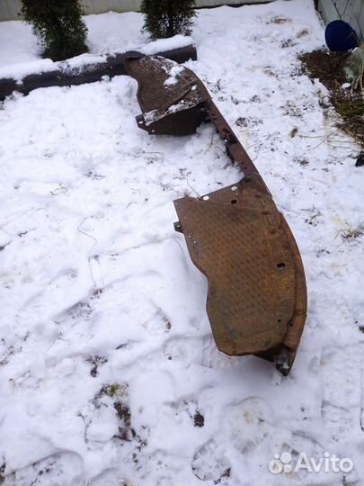 Бампер ЗИЛ 131 под лебёдку