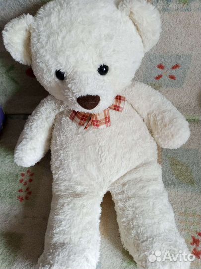 Большая мягкая игрушка медведь