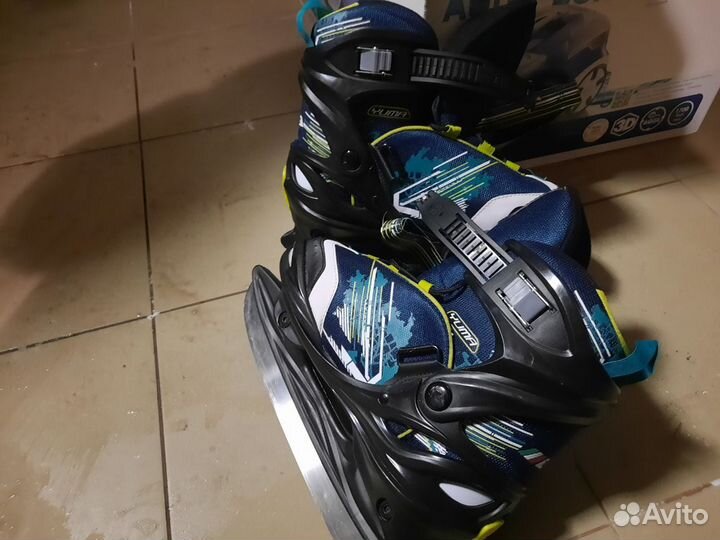 Коньки раздвижные 36-40