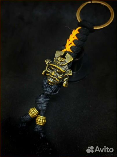 Брелки самурайские шлемы