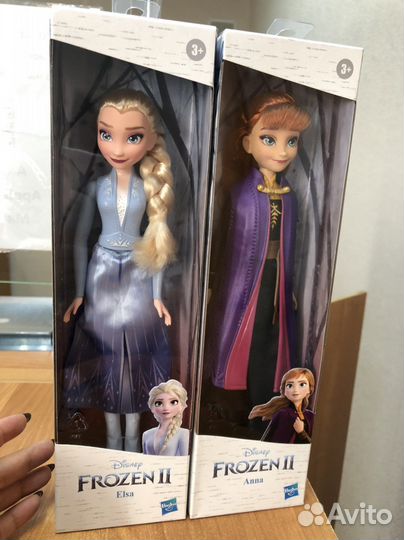 Кукла холодное сердце Эльза и Анна. Оригинал